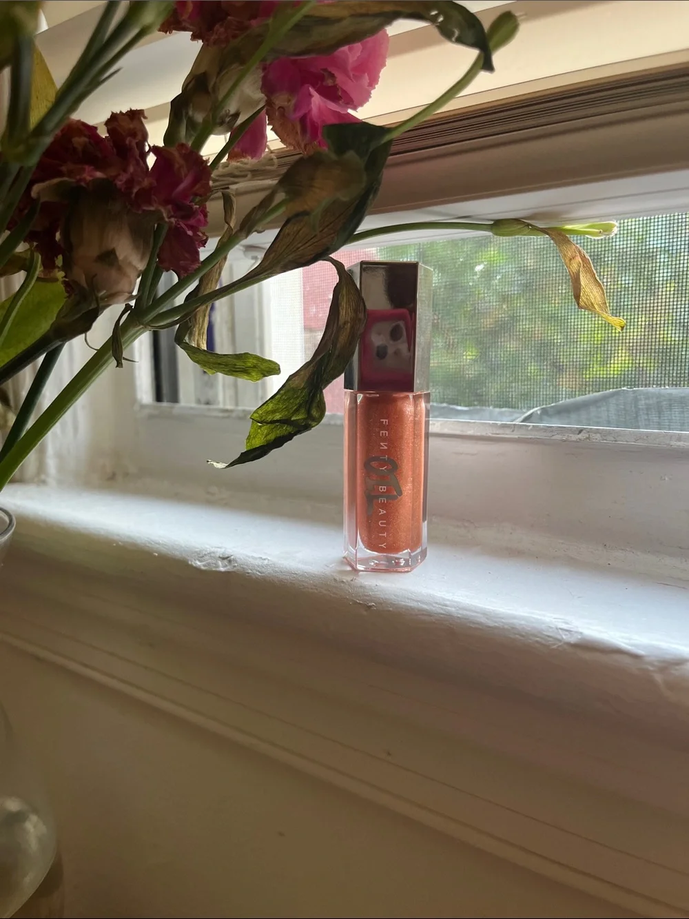 Fenty Beauty OIL Gloss Trio — Pink and Peach Shimmer Lip Gloss 👄